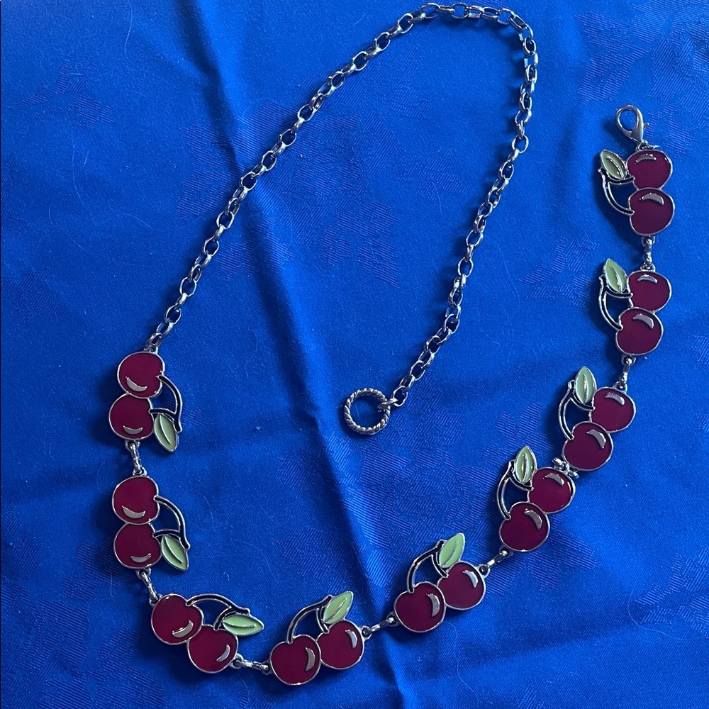 Cherry Charm Belt 40 Inches